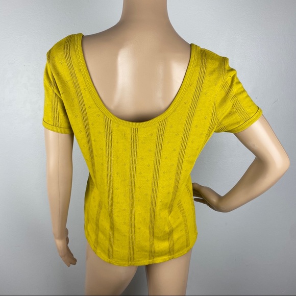 NEW MADEWELL POINTELLE KNIT TOP - Picture 6 of 7